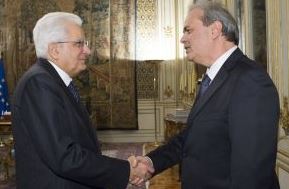 Il presidente Upi Variati con Presidente della Repubblica Mattarella
