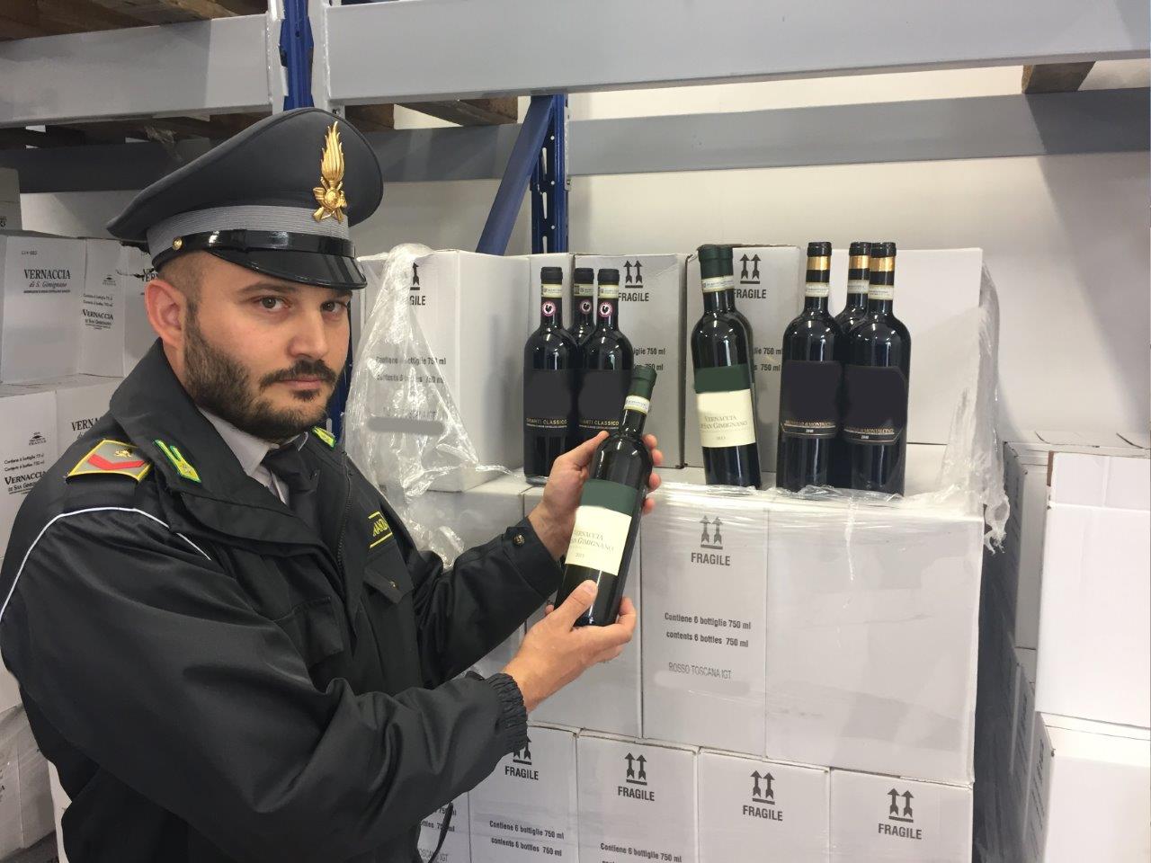 La Guardia di Finanza di Siena scopre frode nel settore vitivinicolo
