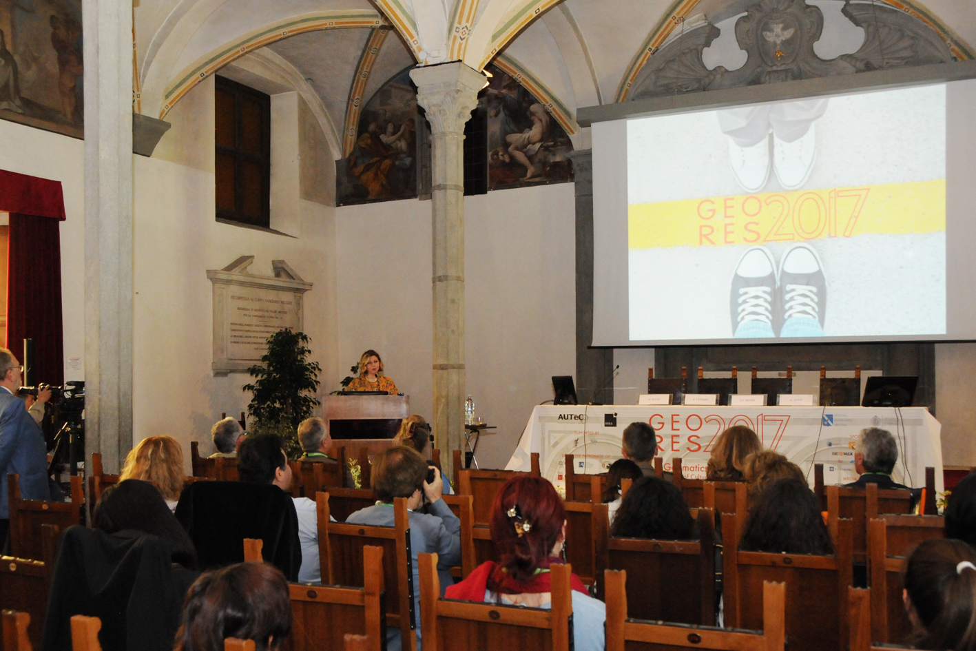 Convegno con la presentazione di Grazia Tucci (foto Angelo Faiazza)
