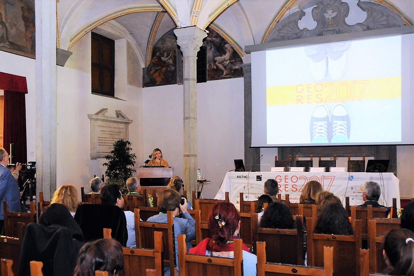 Convegno con la presentazione di Grazia Tucci (foto Angelo Faiazza)