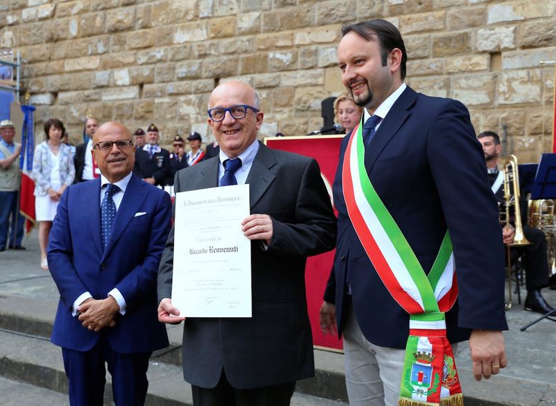 Consegna delle onorificenze per la Festa della Repubblica a Firenze (foto Antonello Serino - Met)