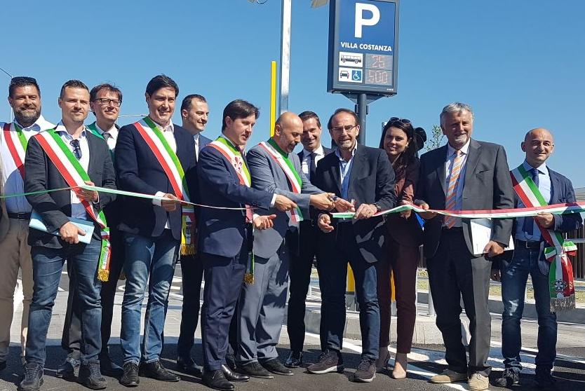 Inagurazione parcheggio scambiatore