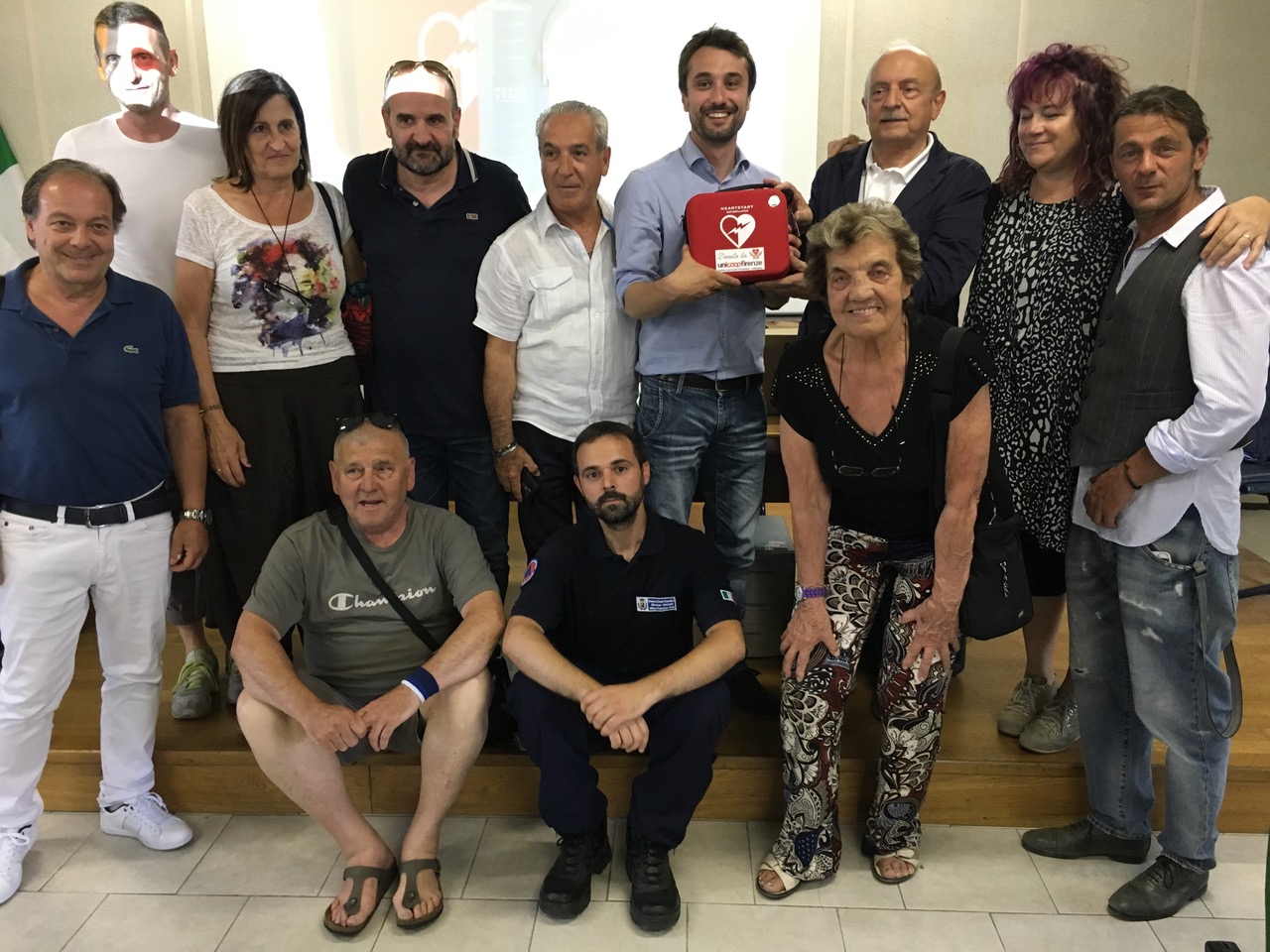Consegnato al Comune di Sesto Fiorentino il defibrillatore donato dalla Sezione Soci Coop