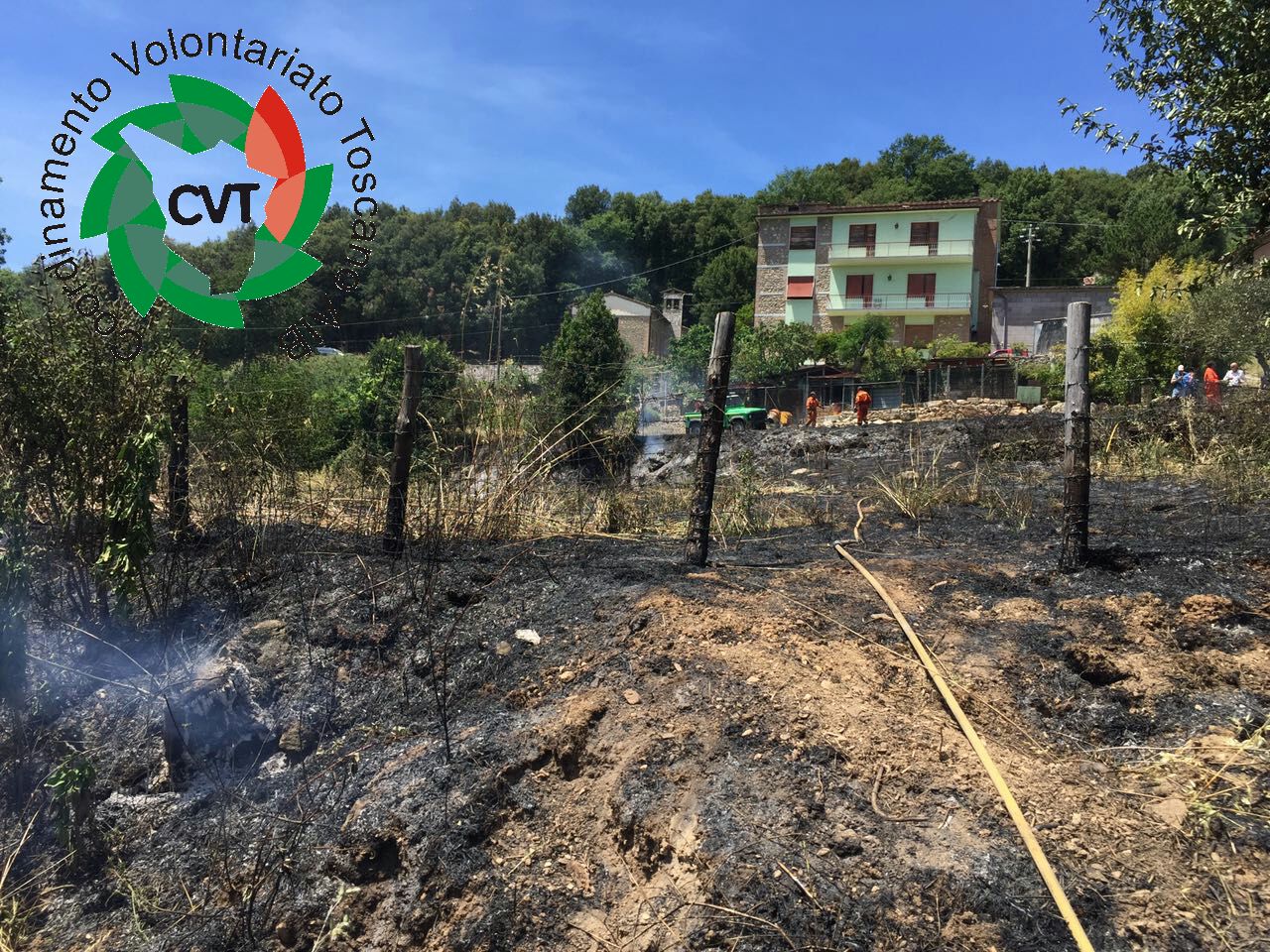 Regione Toscana - incendio