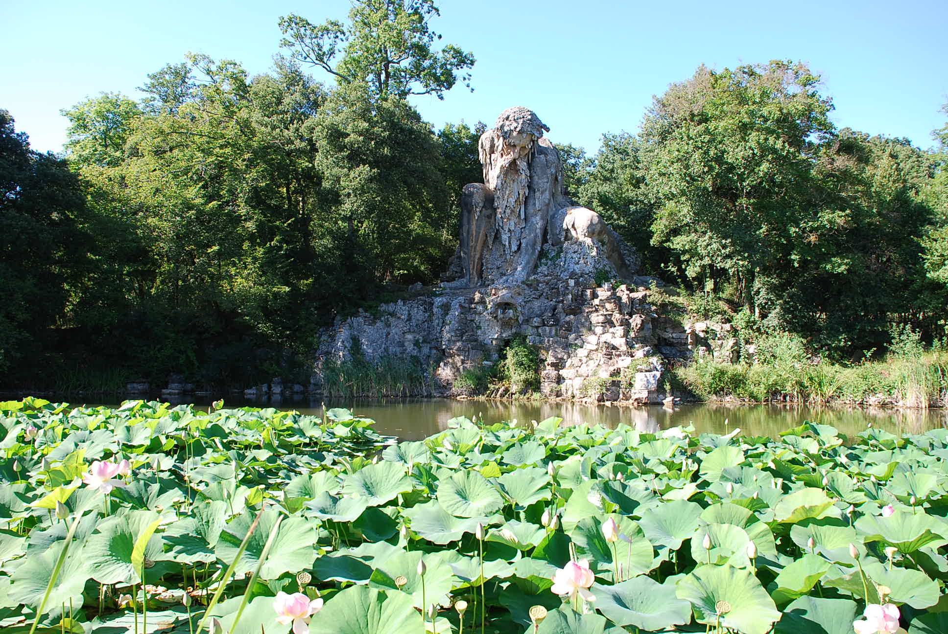 Gigante dell'appennino nel Parco di Pratolino