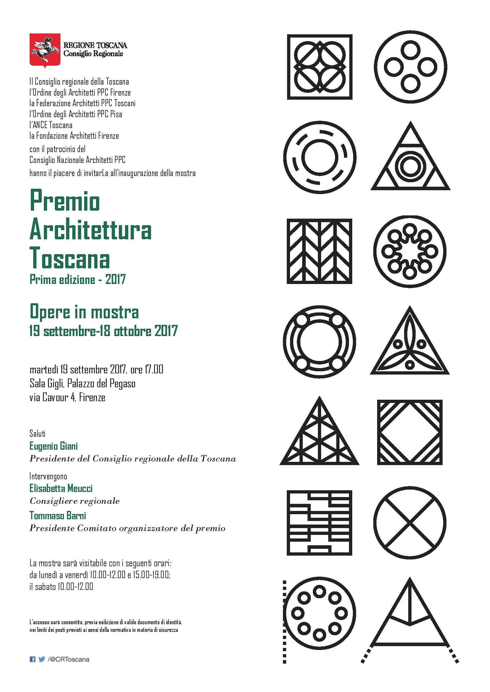 Premio Architettura Toscana (Locandina Regione Toscana) 