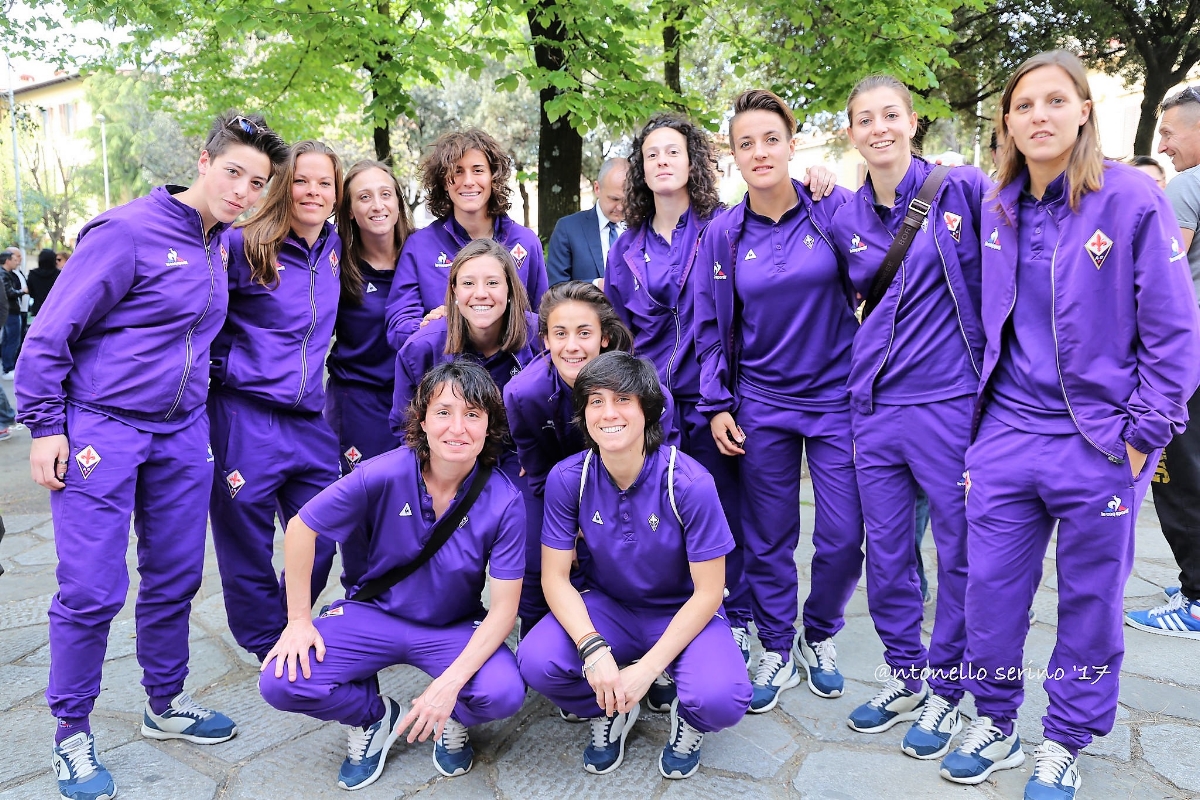 La Fiorentina Women's Fc presenta la stagione 2017/2018 (archivio foto Antonello Serino Met)
