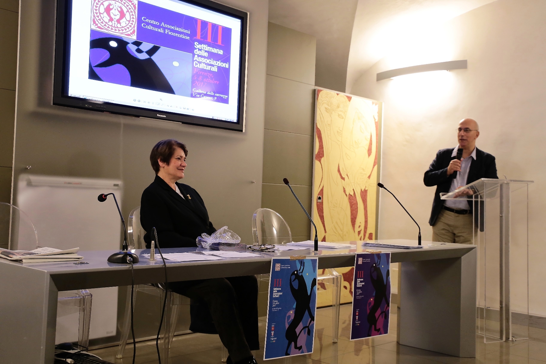 La presentazione del programma della III Settimana delle Associazioni Culturali (foto di Antonello Serino, Ufficio Stampa - Redazione di Met)