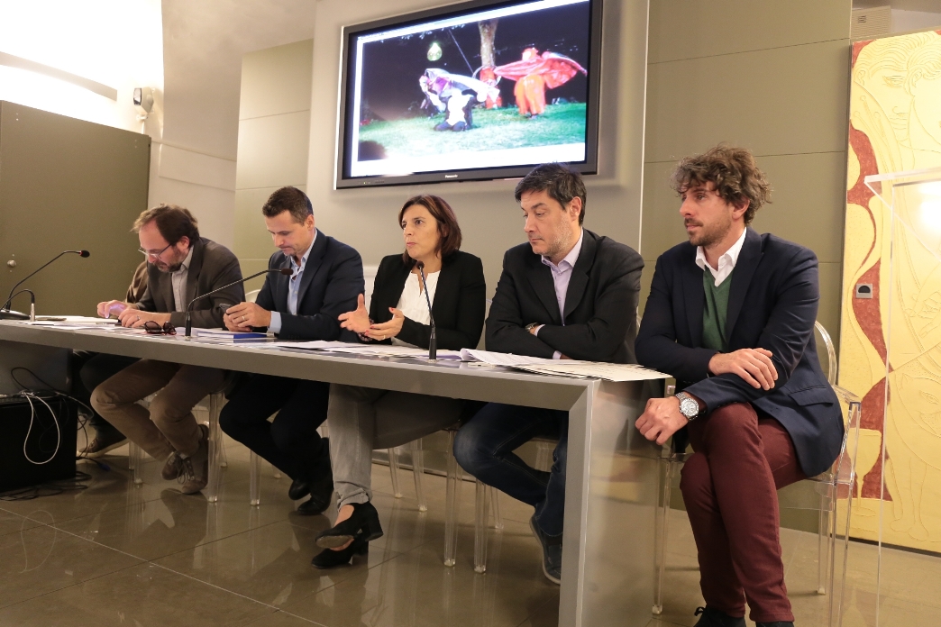 Un momento della presentazione (foto di Antonello Serino, Ufficio Stampa - Redazione di Met)