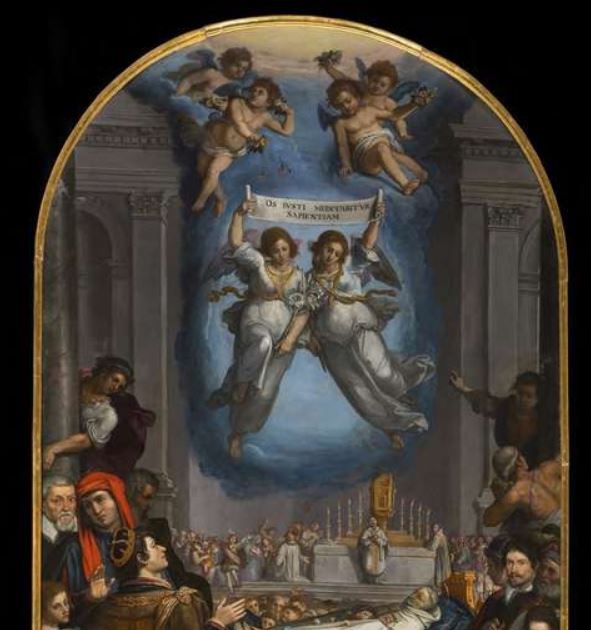Dipinto su tavola di Bernardino Monaldi