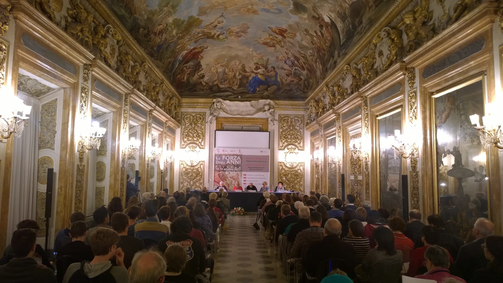 "La forza degli anni" nella Sala Luca Giordano di Palazzo Medici Riccardi (foto di Emanuele Vergari)