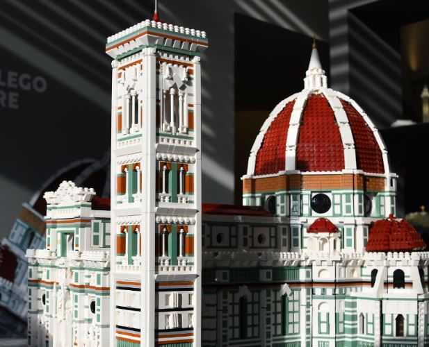 Il modellino del Duomo di Firenze in mattoncini LEGO