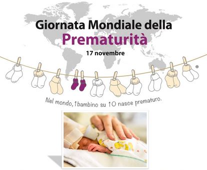 Volantino giornata mondiale della prematurità