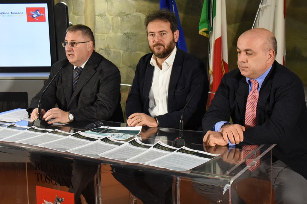 Regione conferenza stampa  Via Francigena (Fonte foto Regione Toscana) 