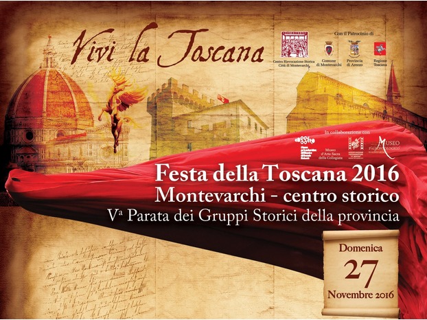 Festa della Toscana: a Montevarchi la parata della Rievocazione storica