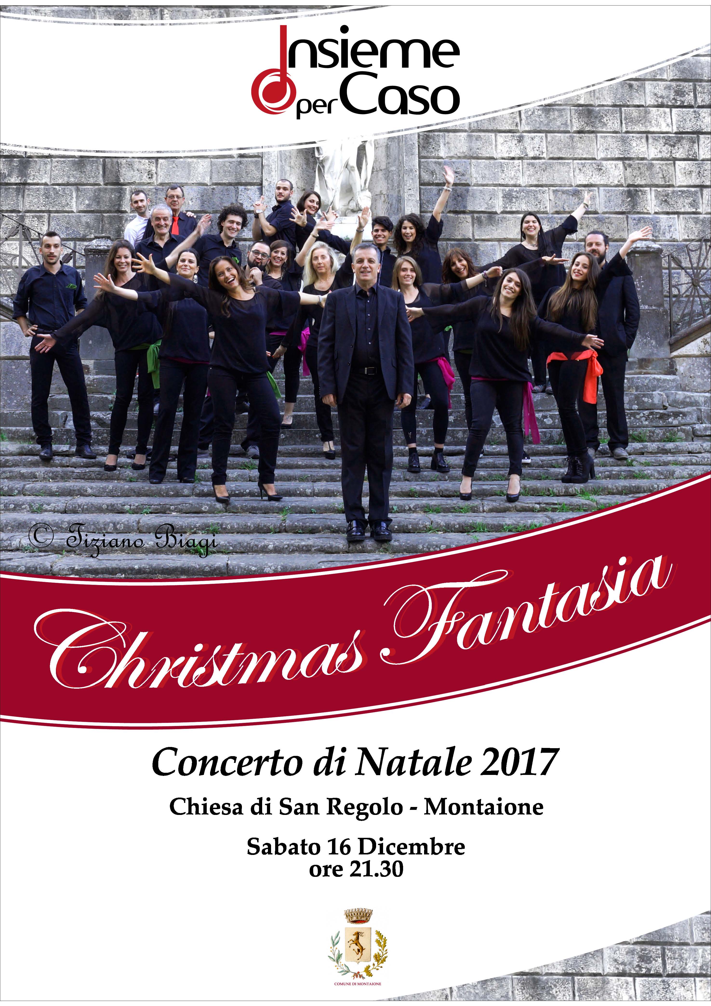 Locandina Concerto di Natale a Montaione 