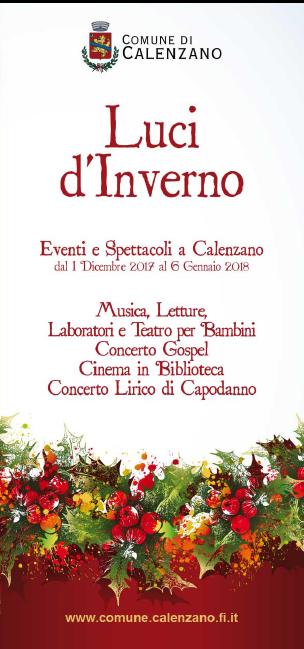 Locandina eventi a Calenzano