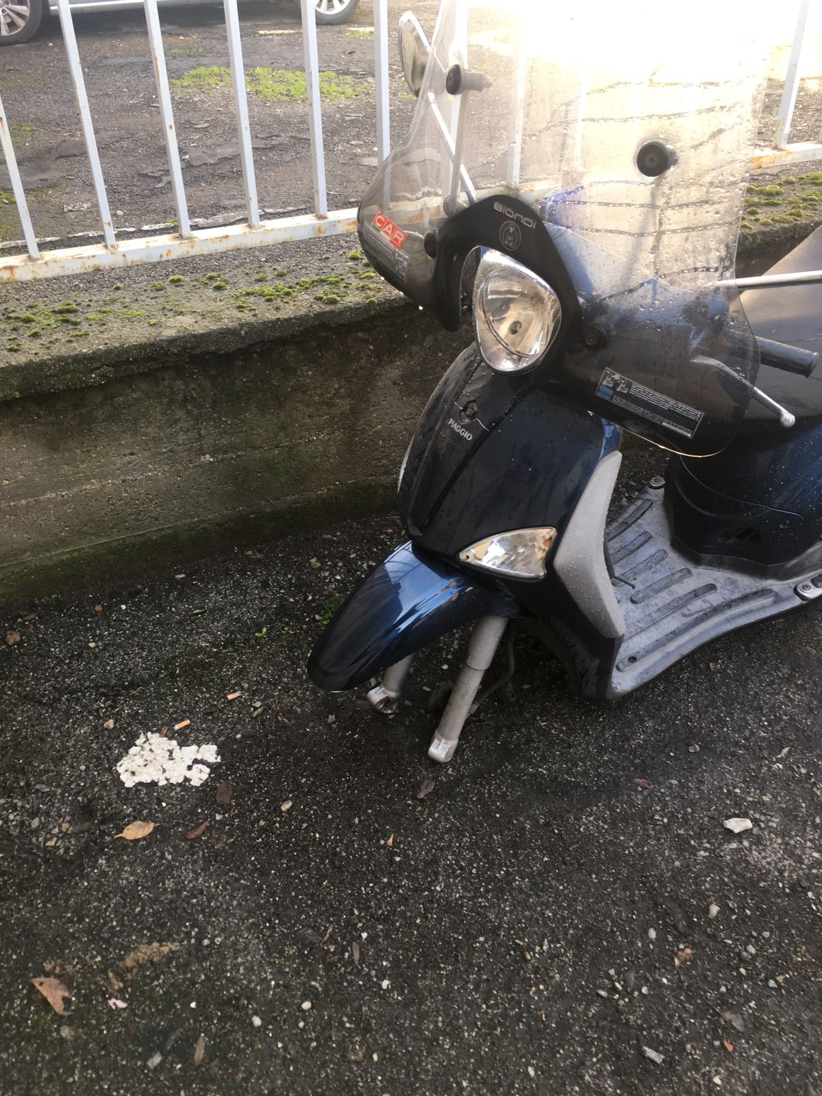 Scooter rubato (fonte foto comune di firenze) 