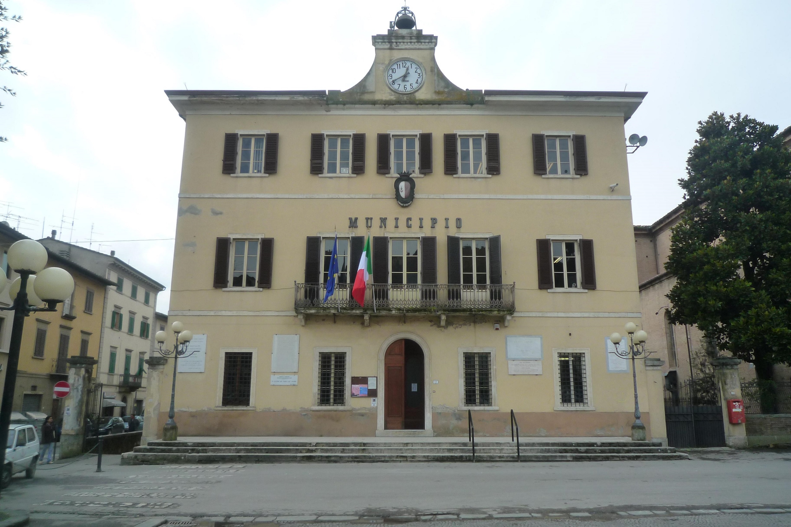 Municipio - piazza Boccaccio (fonte foto comune di Certaldo) 