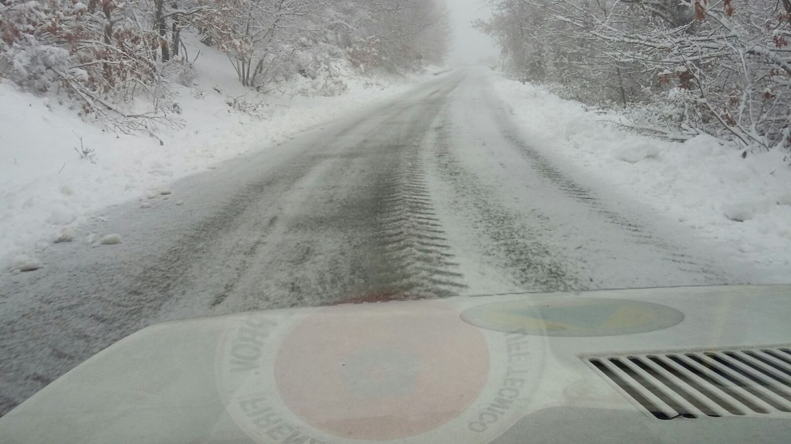 Neve nel territorio metropolitano