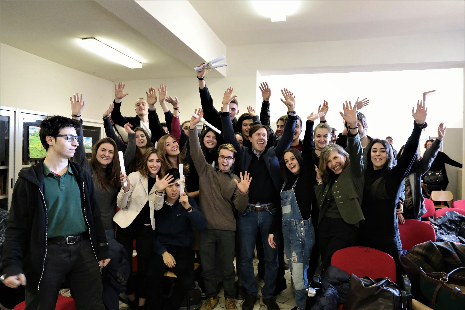 Scuole Firenze, il Sindaco della Citta' Metropolitana incontra gli studenti del liceo artistico Alberti (foto Antonello Serino, Ufficio Stampa - Redazione di Met)