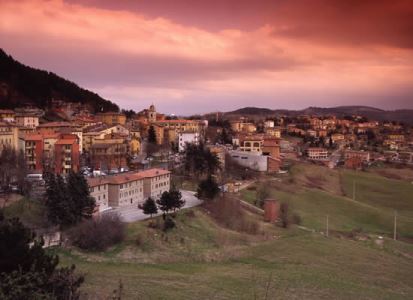 Una suggestiva veduta di Loiano