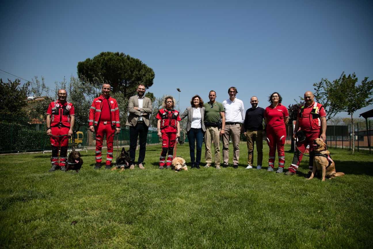 Unità cinofile della Croce Rossa potranno addestrarsi al Parco degli Animali