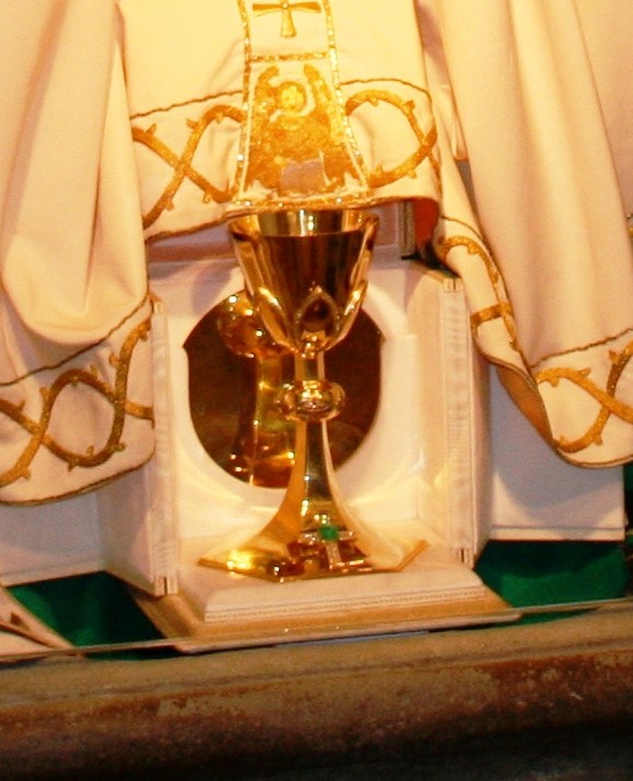 Il calice donato da Aldo Moro a Papa Paolo VI (foto giornalista Franco Mariani