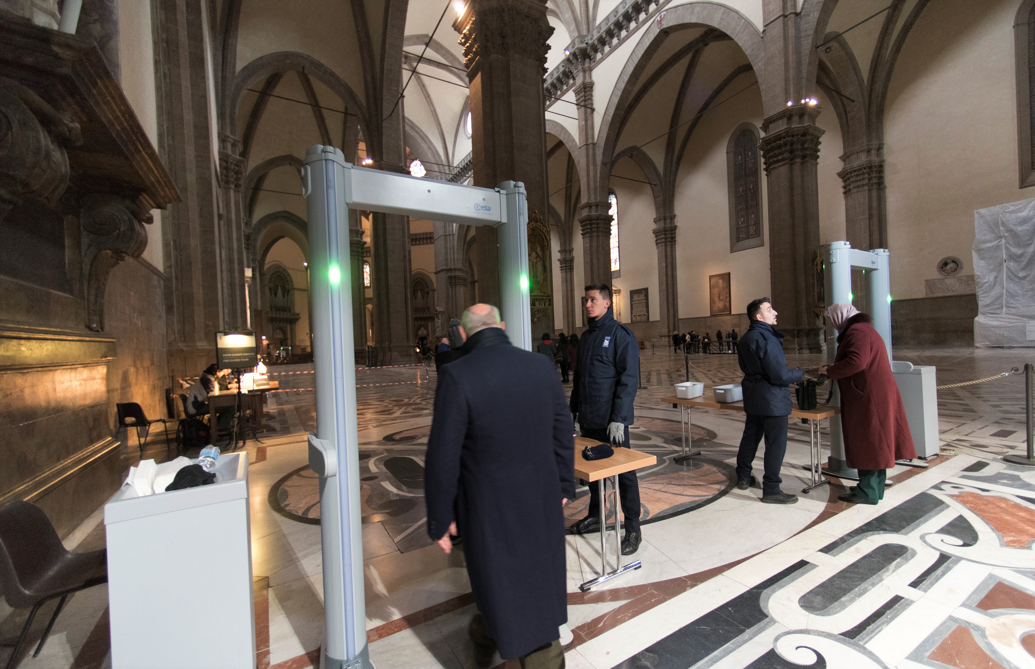 Metal detector ingresso Duomo (fonte foto comunicato stampa)