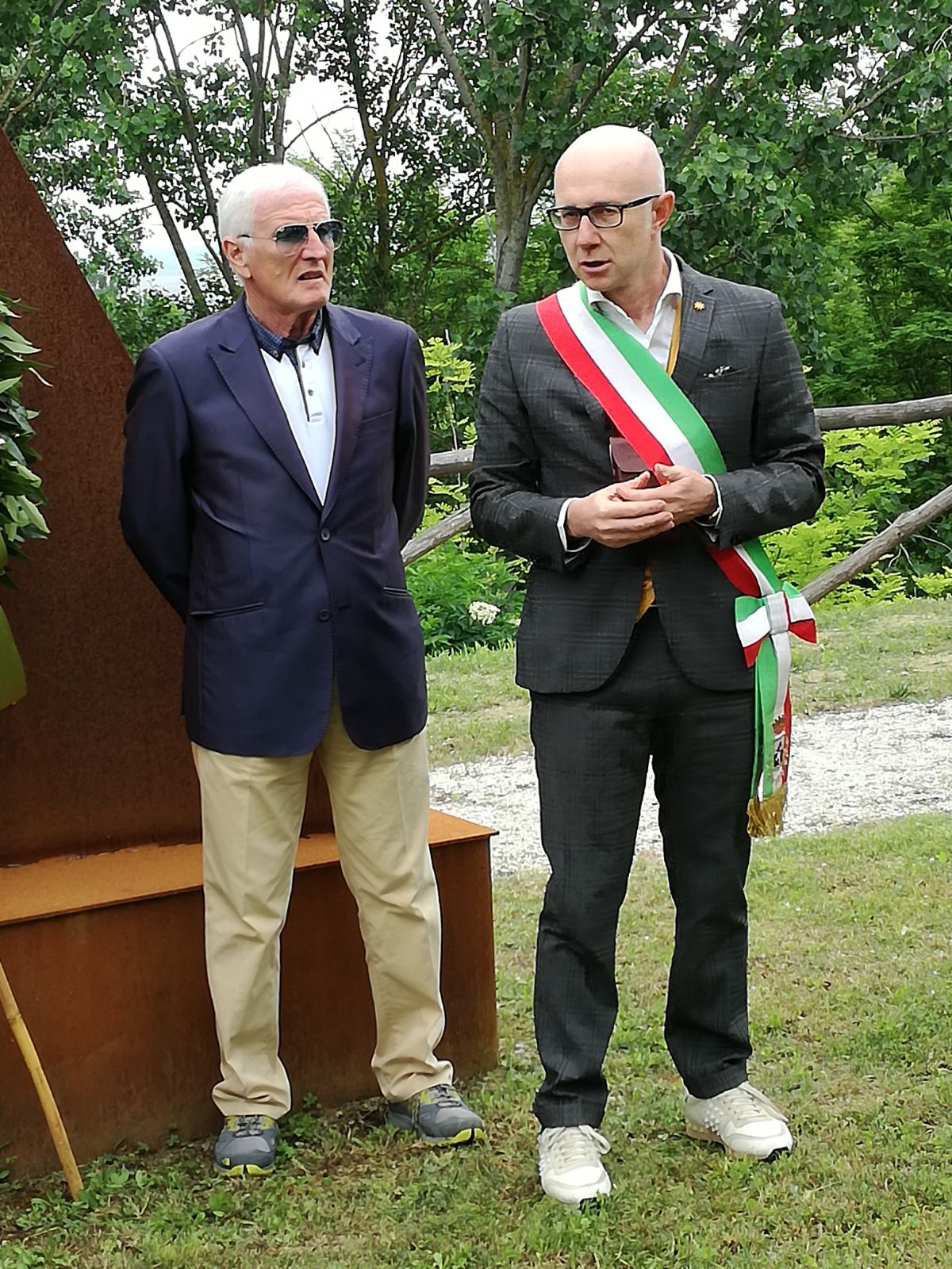 SPI-Cgil di Brescia in visita ai luoghi dell’Eccidio del Padule di Fucecchio