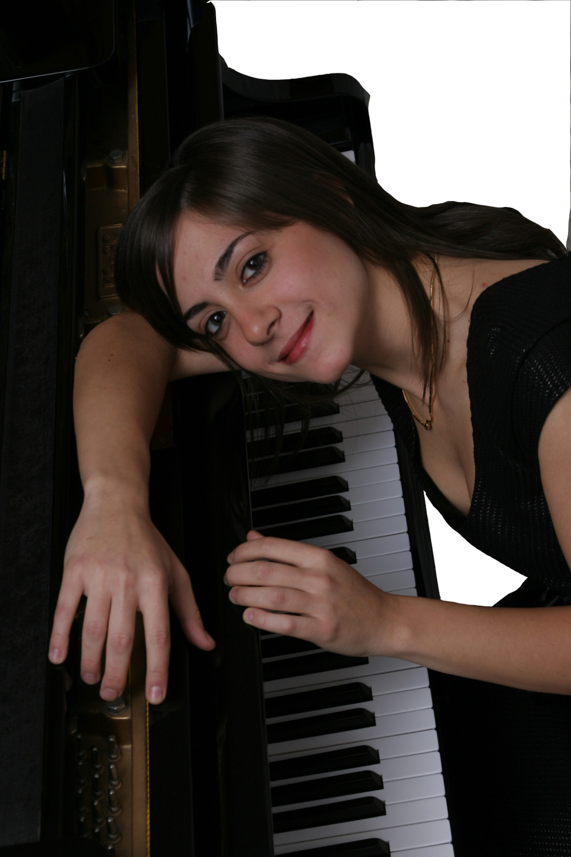 Clelia Cafiero al piano 
