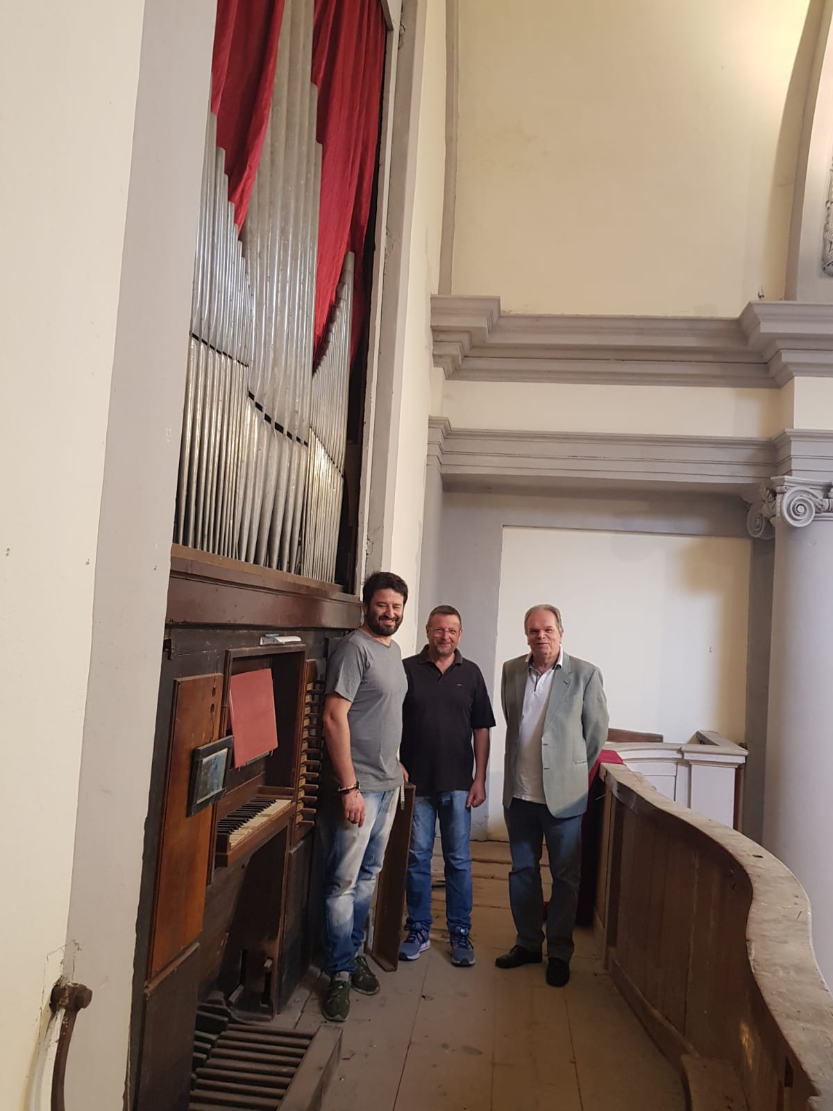 L'organo della Pieve di Rocca a Montemurlo 