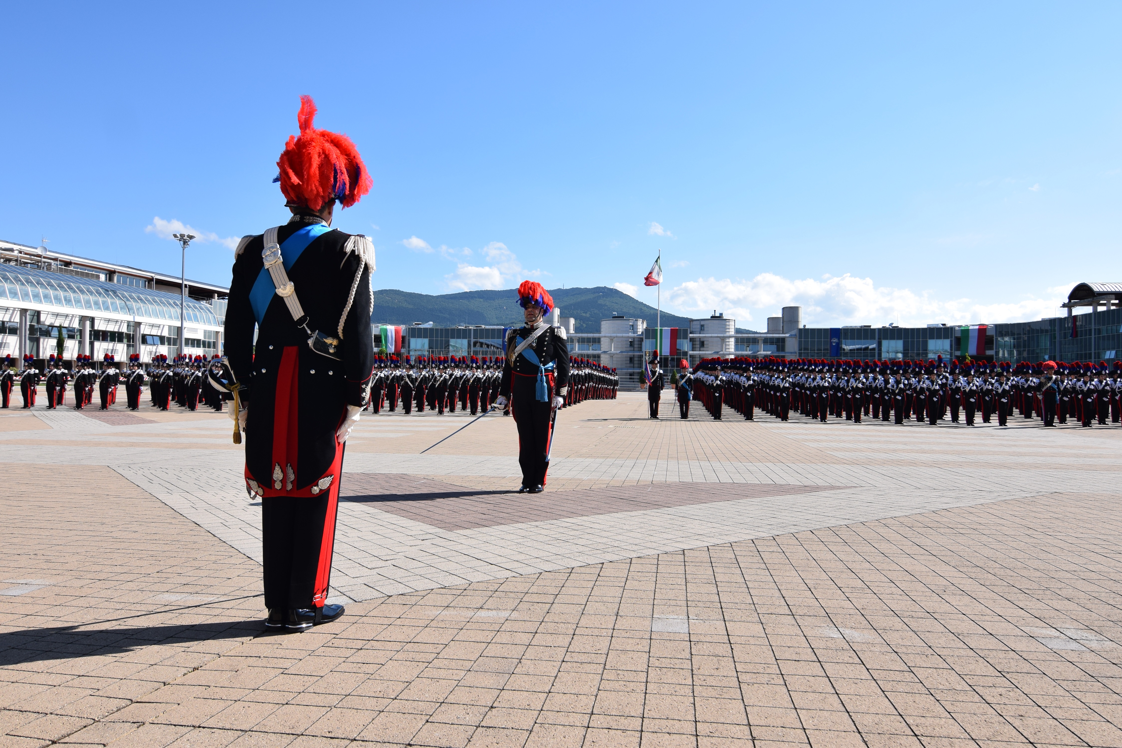 Cerimonia  giuramento alla Scuola Marescialli e Brigadieri dei Carabinieri di Firenze