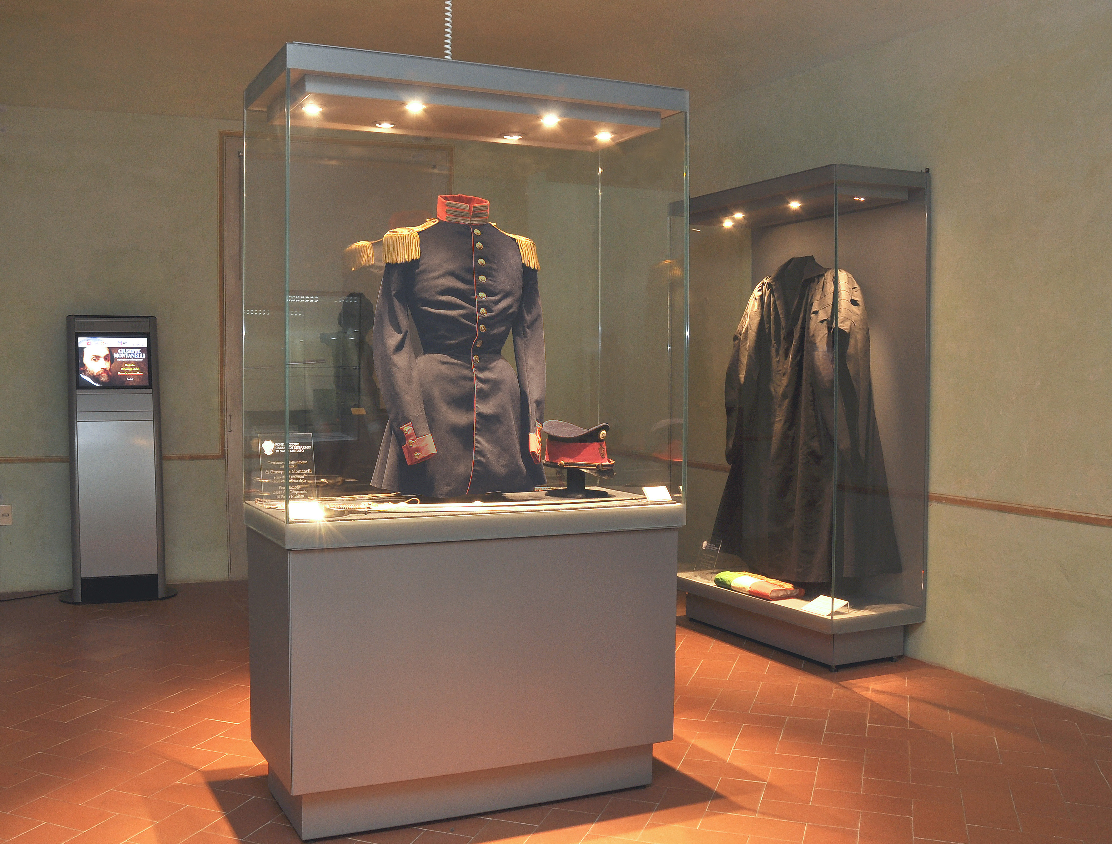 I Cimeli di Giuseppe Montanelli esposti al Museo di Fucecchio sono in questi giorni in mostra a Pisa