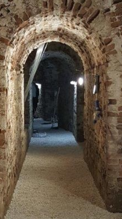 I camminamenti sotterranei della Fortezza di San Giovanni