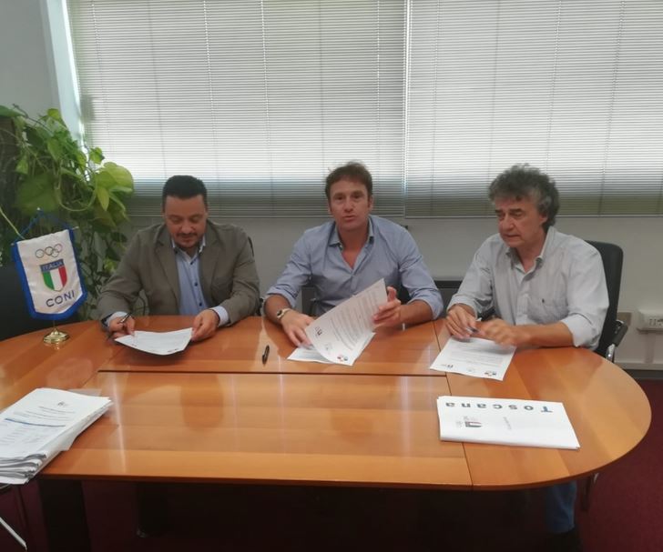 Firma protocollo tra Anci Toscana, Comitato Paralimpico della Toscana (Cip) e Comitato Regionale del Coni