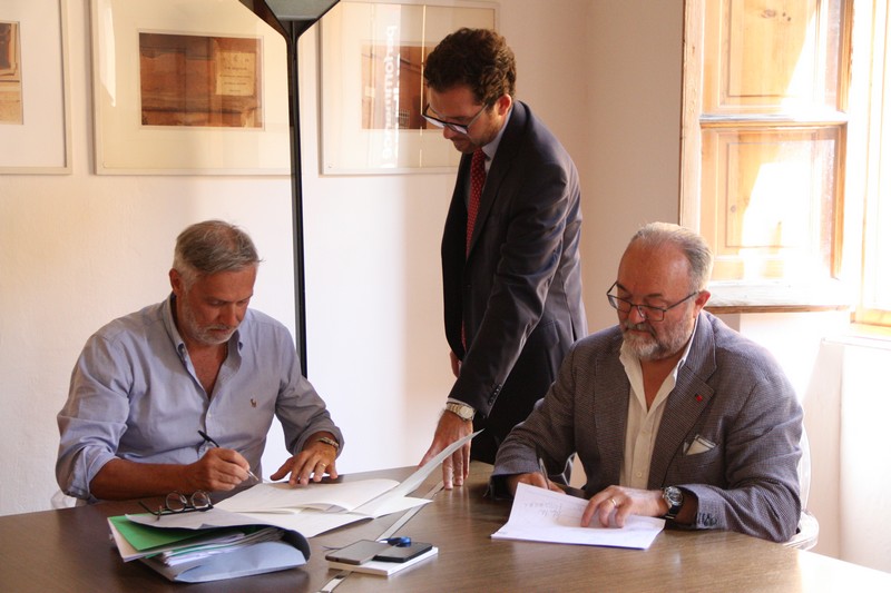 Alessandro Artini e direttore Poalo Morello Marchese (fonte foto comunicato stampa)