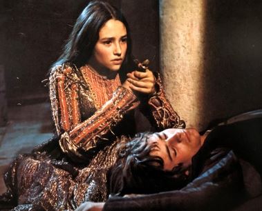 Olivia Hussey in 'Romeo e Giulietta'