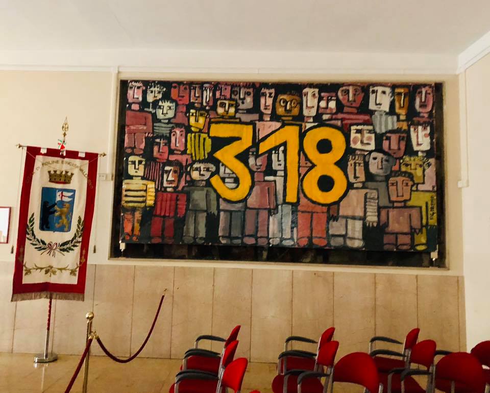 Bekaert, opera 318 di Decembri installata in Consiglio comunale