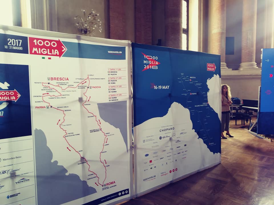 Mille Miglia 2019 Percorso