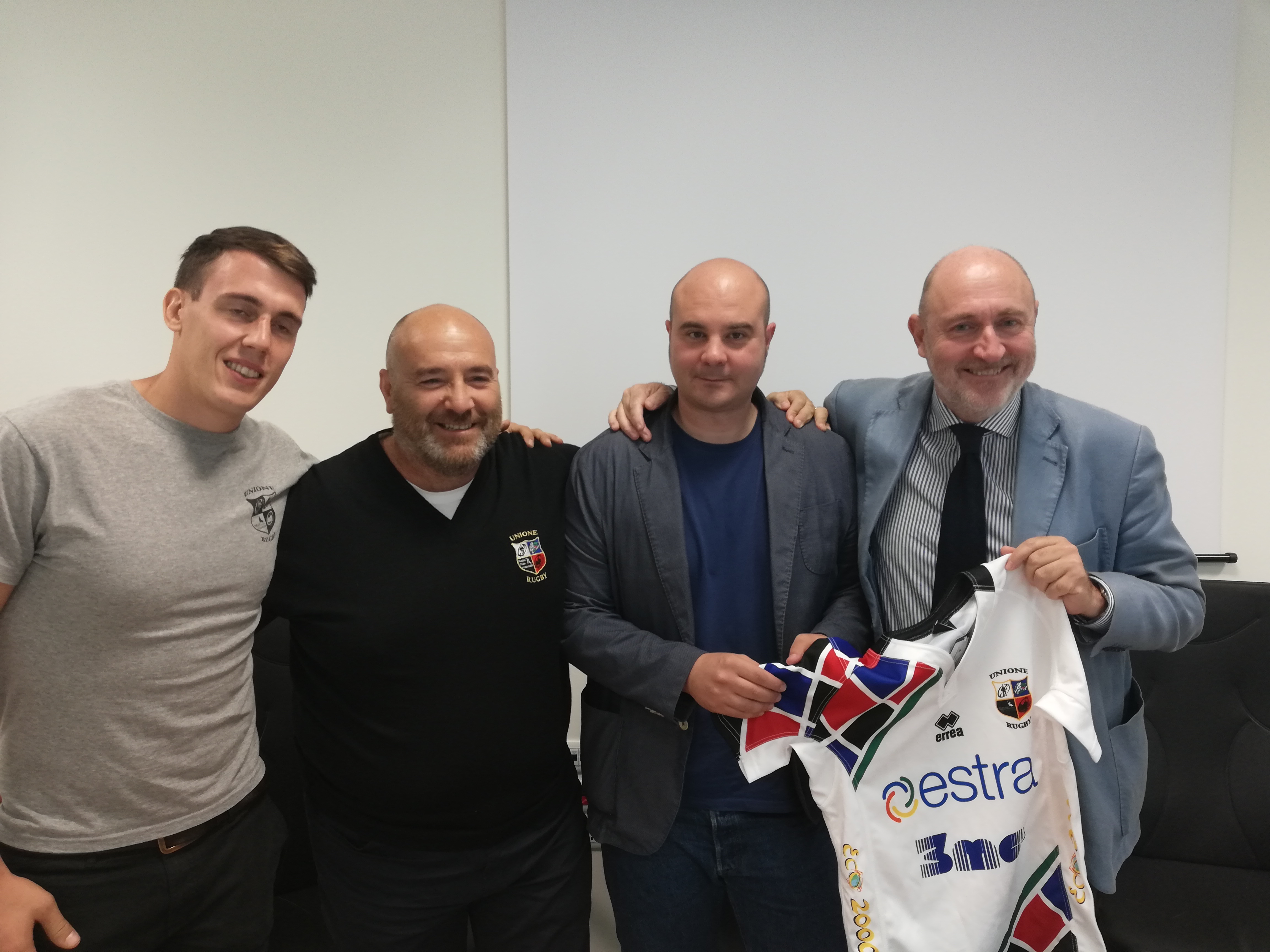 Claudio Sarti, Francesco Fusi, Carlo Pratichetti e Alessandro Lunardi alla conferenza stampa