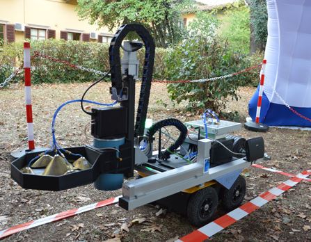 Robot contro le mine antiuomo