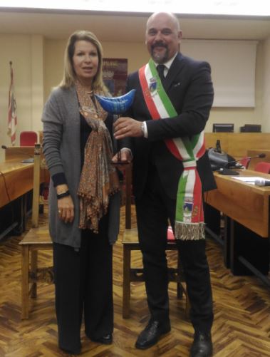 Il Prefetto Laura Lega in visita a Montelupo Fiorentino