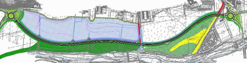 Dal progetto esecutivo della variante di San Vincenzo a Torri e la cassa di esondazione della Pesa nel comune di Scandicci