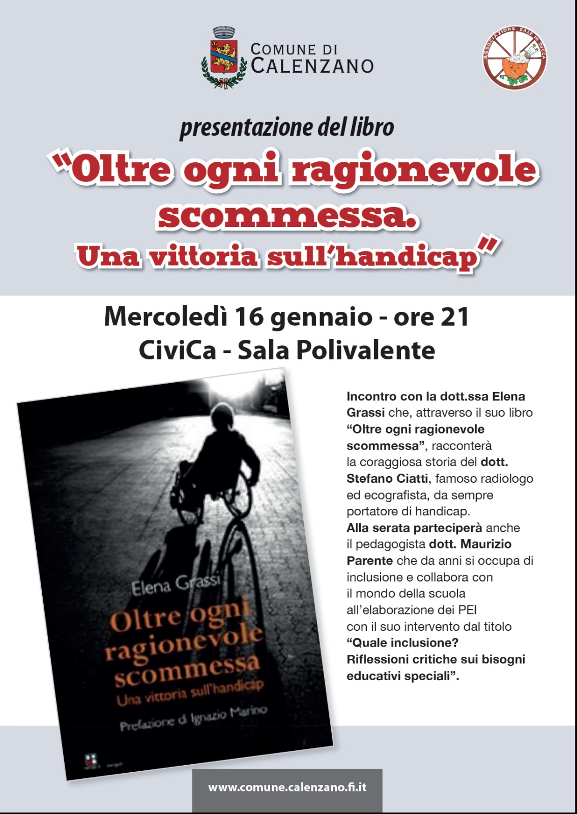 La vittoria sull’handicap di Stefano Ciatti - copertina libro
