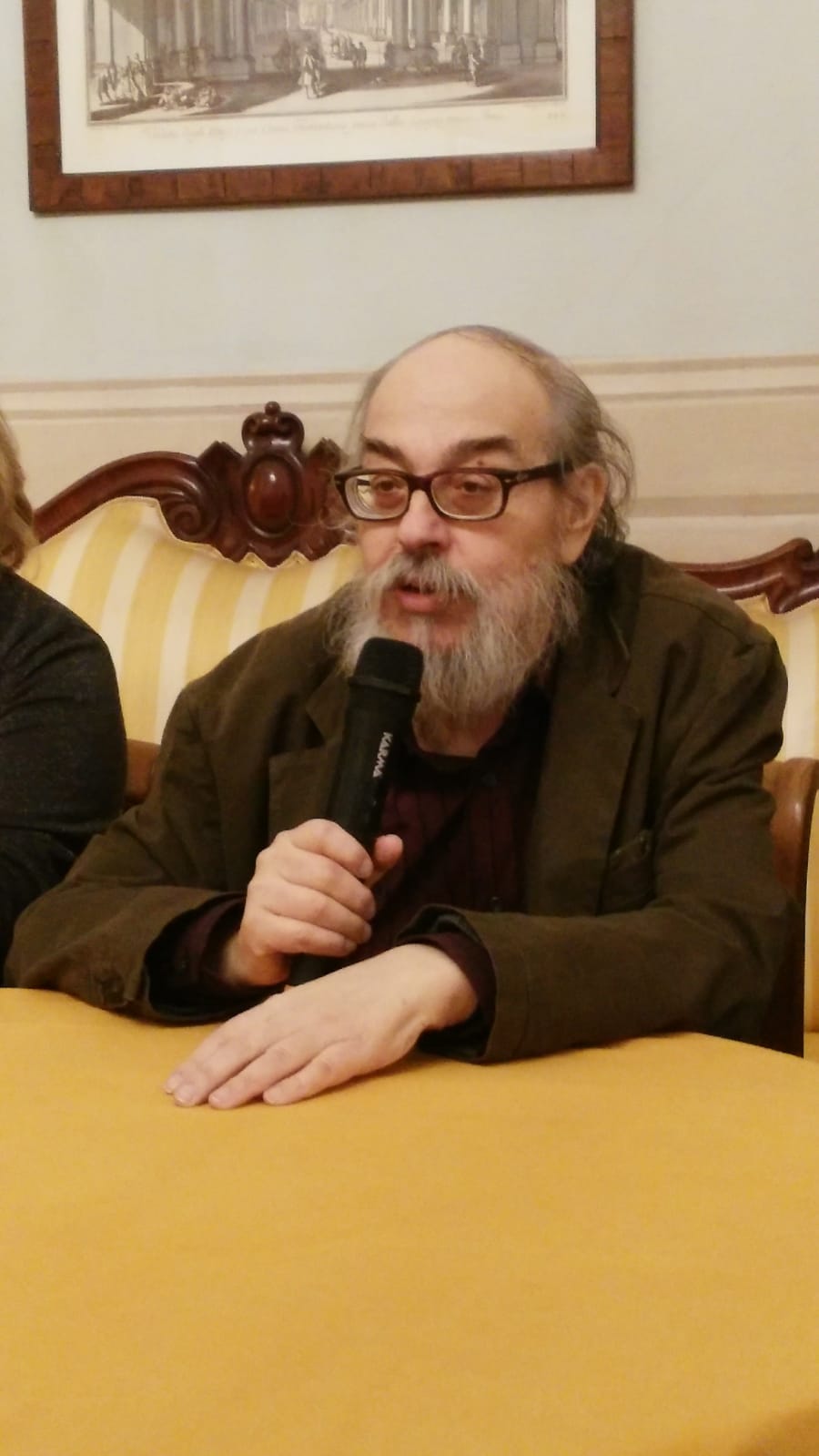 Giuseppe Panella (foto di Enrico Zoi)