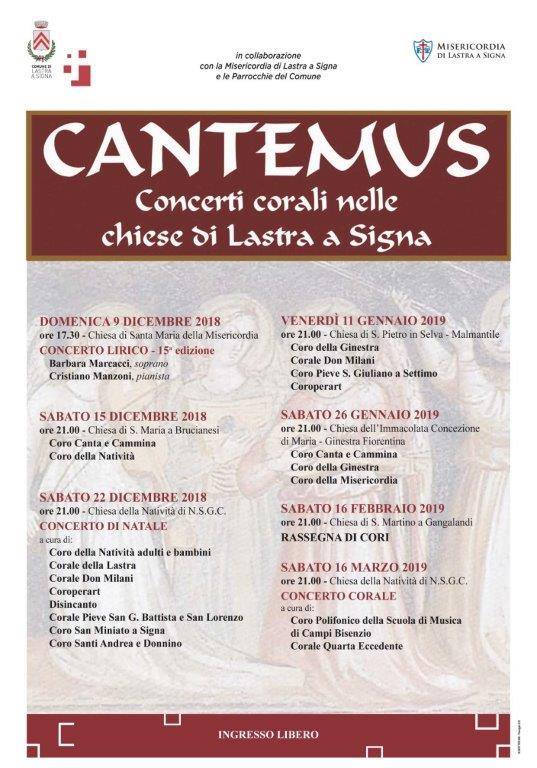 Cantemus, concerto corale 