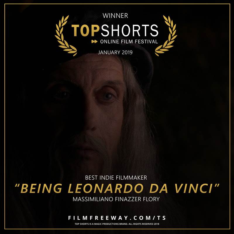 Il corto di Finazzer Flory su Leonardo vince il Top Shorts Film Festival 