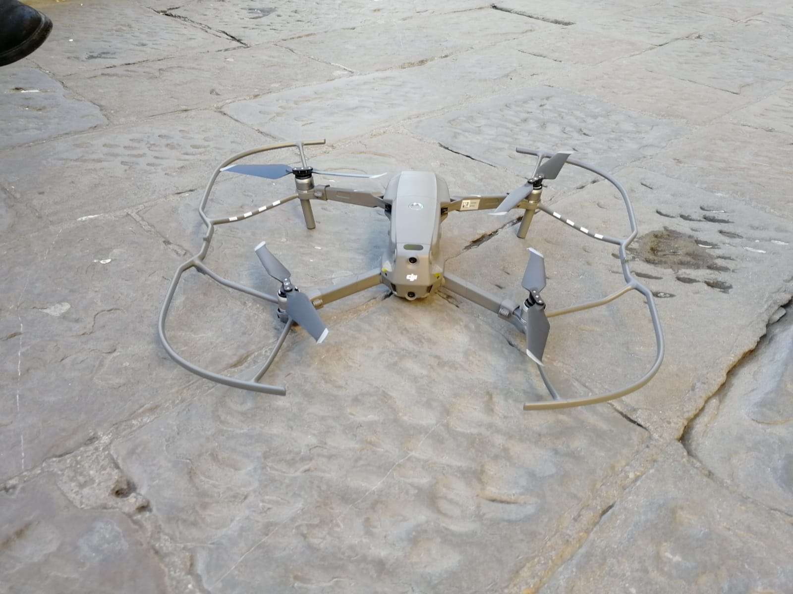 drone in piazza San Giovanni