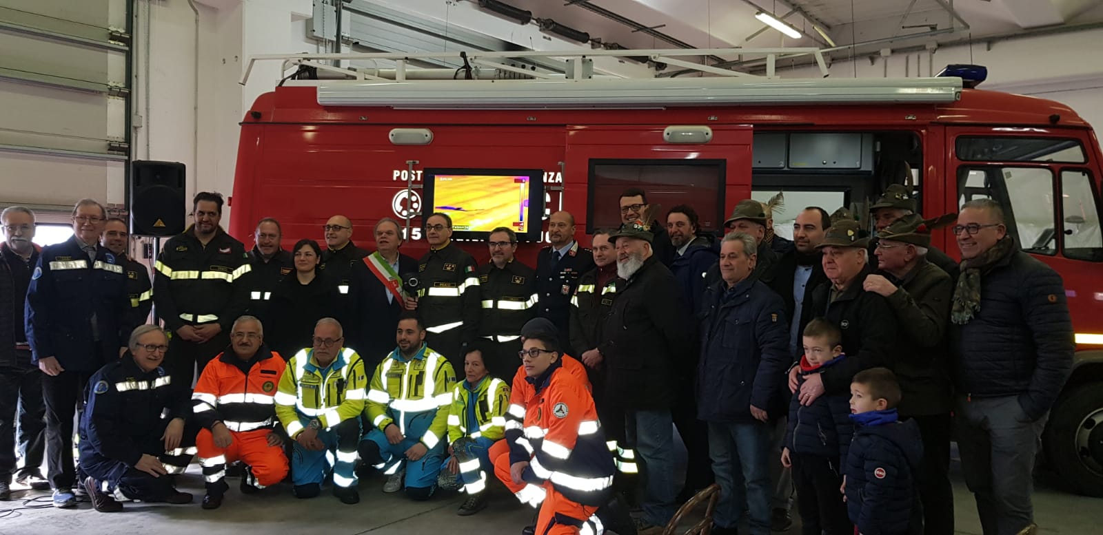 la protezione civile comunale e con le associazioni del territorio